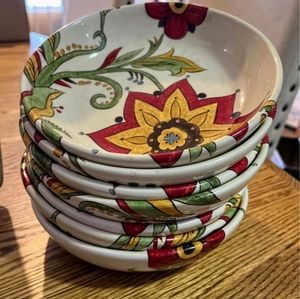Pier 1 Carynthum pasta bowls